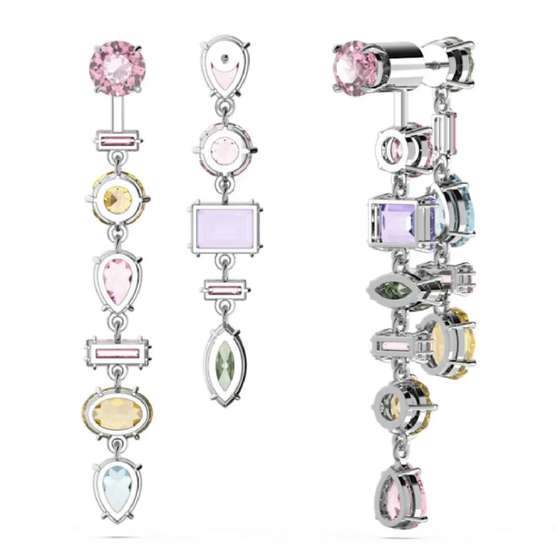 Swarovski Bijoux Boucles d'oreilles Swarovski Re Gema 5656417 - PE ER Jacket CRMU/RHS | Femme Boucles D'Oreilles