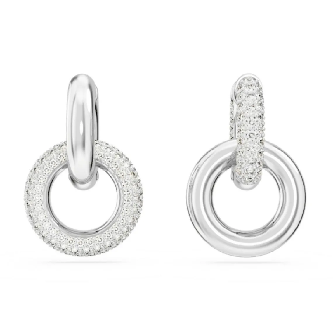Swarovski Bijoux Boucles d'oreilles Swarovski 5671807 Dextera - PE InterLinked CRE/RHS | Femme Boucles D'Oreilles