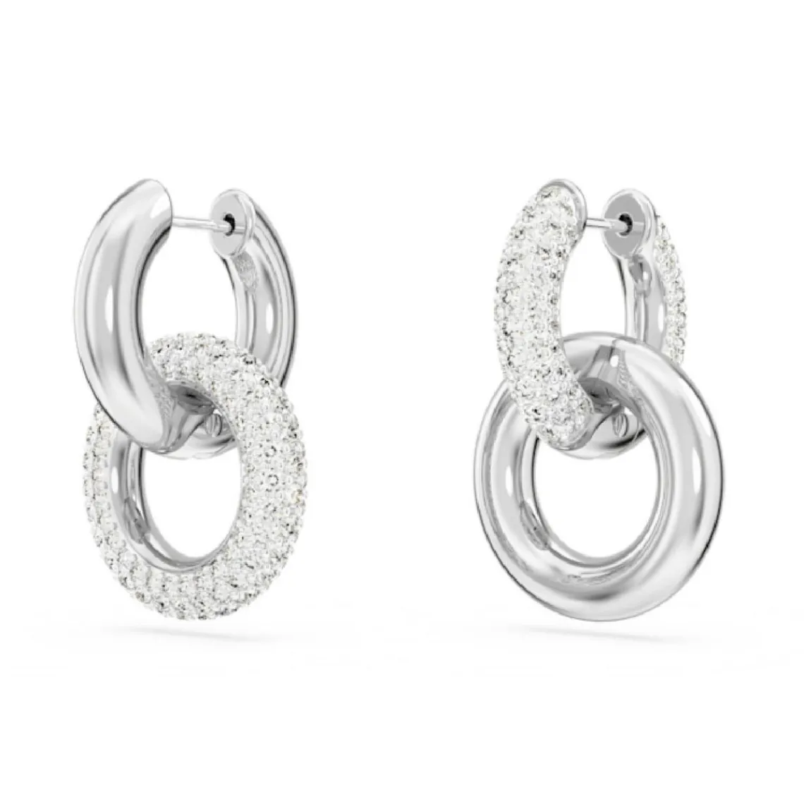 Swarovski Bijoux Boucles d'oreilles Swarovski 5671807 Dextera - PE InterLinked CRE/RHS | Femme Boucles D'Oreilles