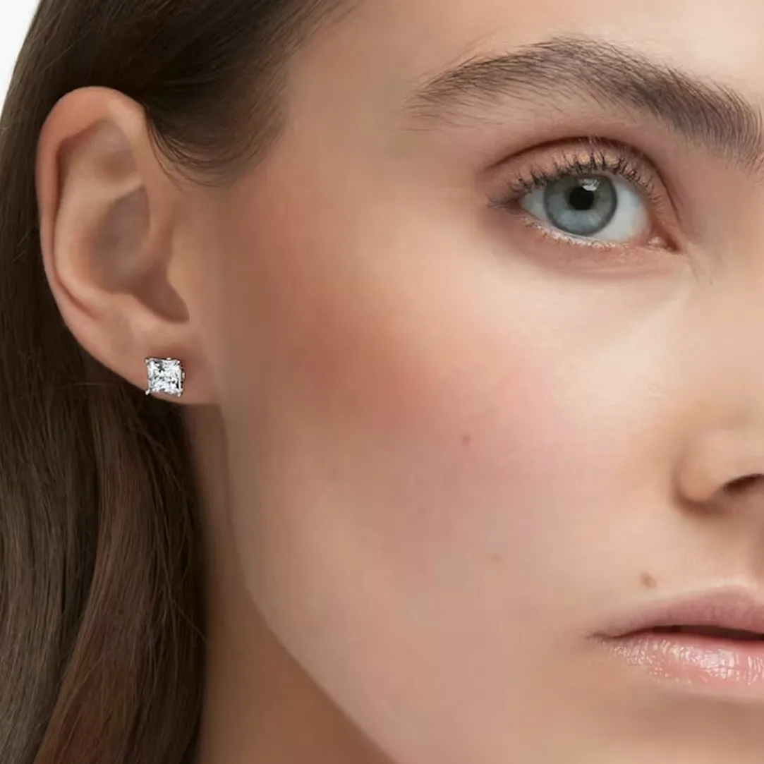 Swarovski Bijoux Boucles d'oreilles 5430365 - Acier Argenté Cristaux Swarovski Femme | Femme Boucles D'Oreilles