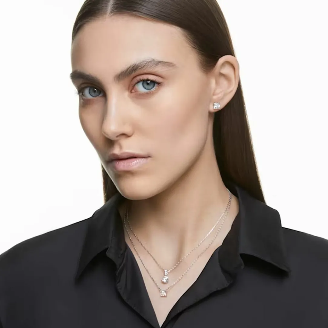 Swarovski Bijoux Boucles d'oreilles 5430365 - Acier Argenté Cristaux Swarovski Femme | Femme Boucles D'Oreilles
