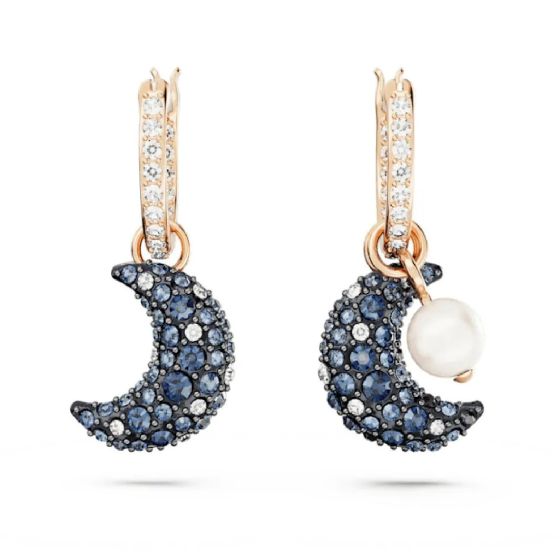 Swarovski Bijoux Boucles d'oreilles Swarovski Luna 5671569 - PE MUL/ROS | Femme Boucles D'Oreilles