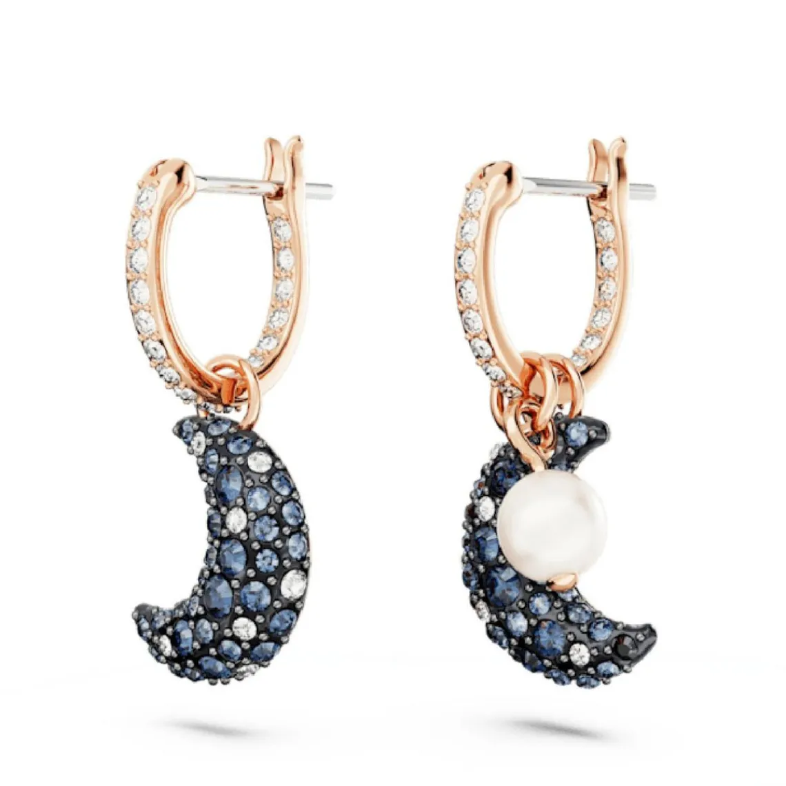 Swarovski Bijoux Boucles d'oreilles Swarovski Luna 5671569 - PE MUL/ROS | Femme Boucles D'Oreilles