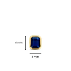 Ti Sento Boucles d'oreilles 7893BY-H - Argent, plaqué or | Femme Boucles D'Oreilles