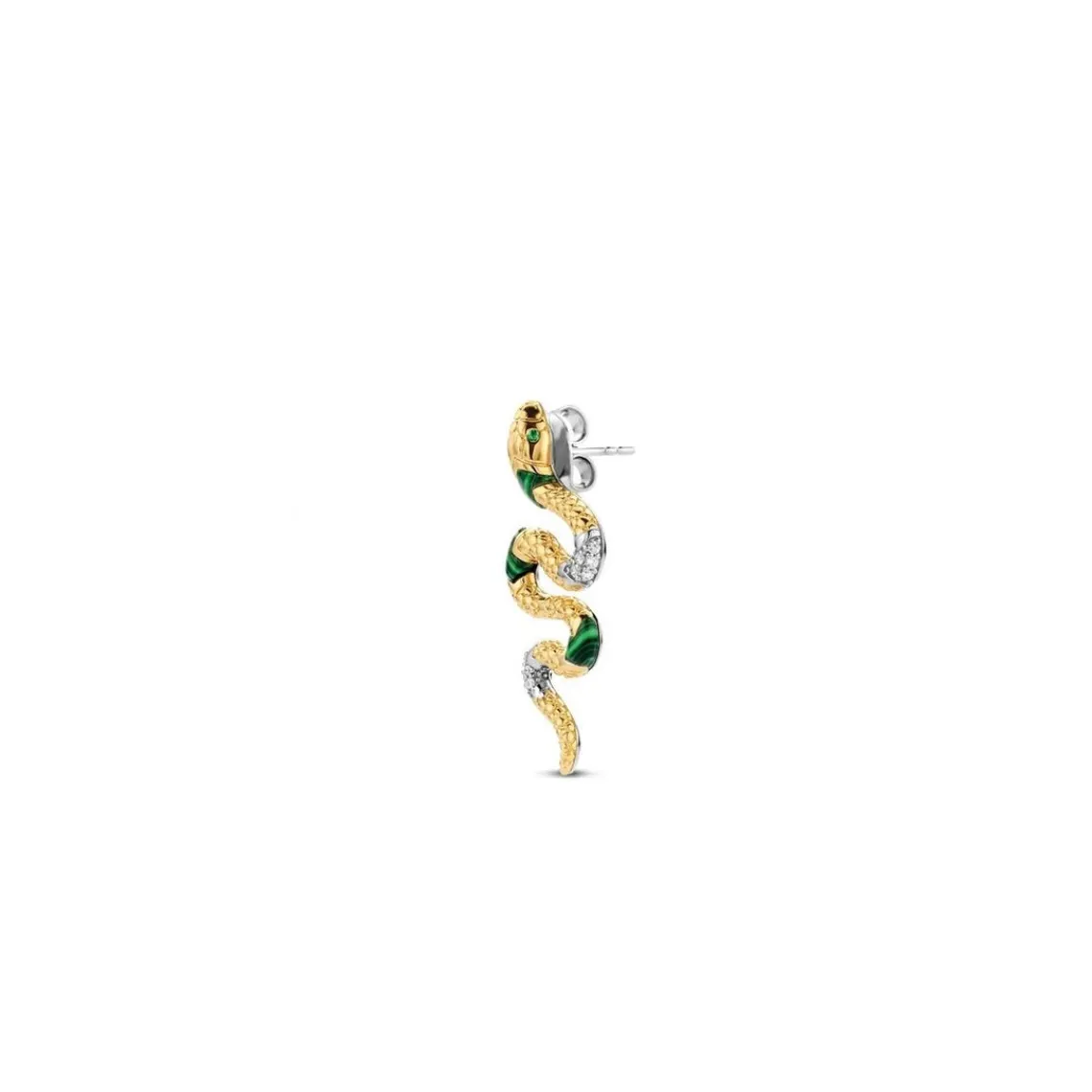 Ti Sento Boucles d'oreilles 7827EM-H - Argent, plaqué or | Femme Boucles D'Oreilles