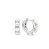 Ti Sento Boucles D'Oreilles - 7962PW Argent Rhodié Et Perles Synthétiques | Femme Boucles D'Oreilles