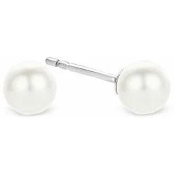 Ti Sento Boucles d'oreilles 7582PW - Boucles d'oreilles Argent Blanches Perle | Femme Boucles D'Oreilles