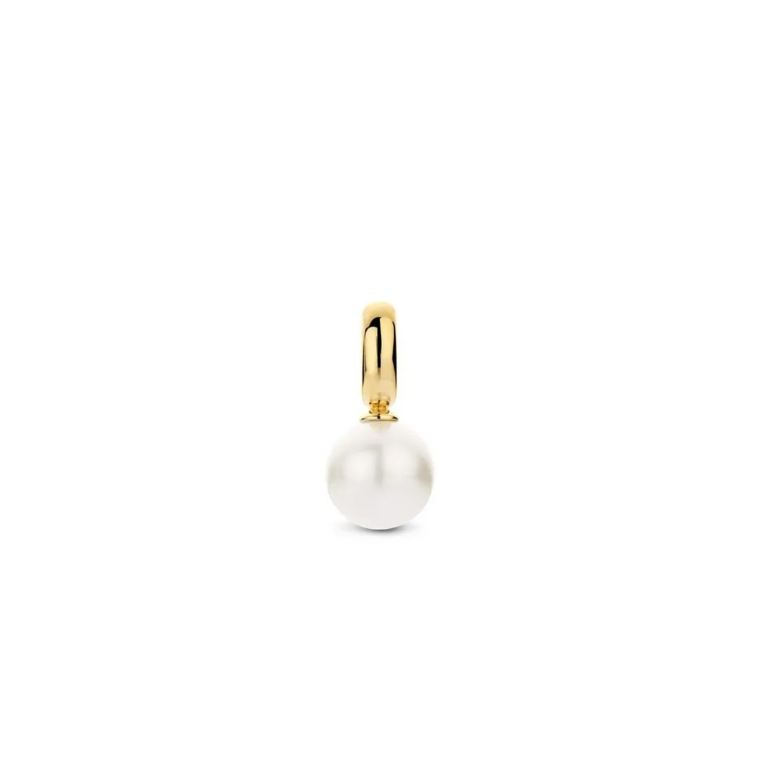 Ti Sento Boucles d'oreilles 7871PW-H - Argent, plaqué or | Femme Boucles D'Oreilles