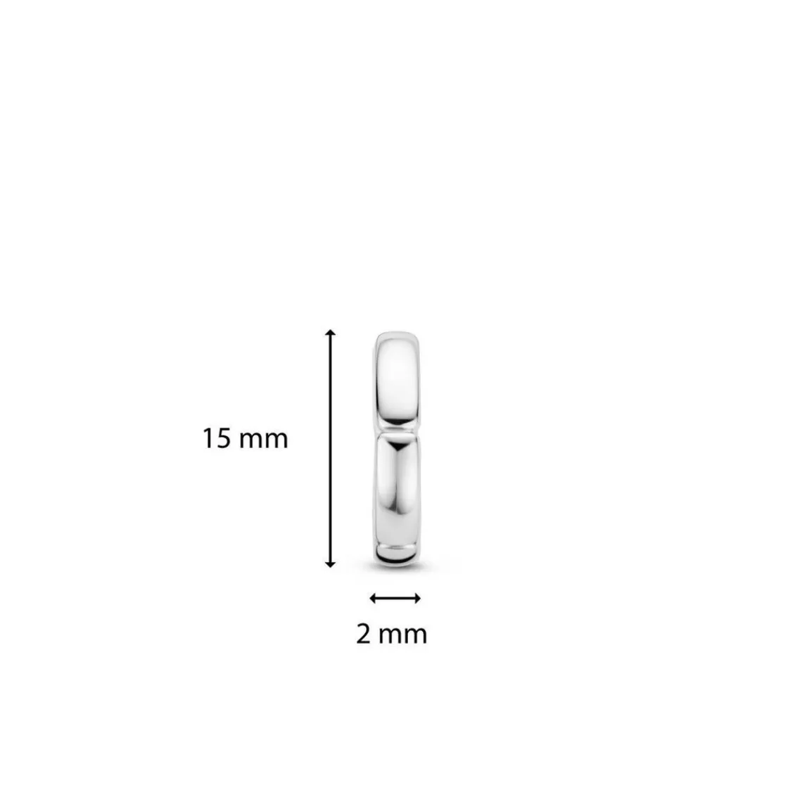 Ti Sento Boucles d'oreilles 7889SI-H - Argent | Femme Boucles D'Oreilles
