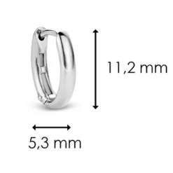 Ti Sento Boucles d'oreilles 7759SI-H - Argent | Femme Boucles D'Oreilles