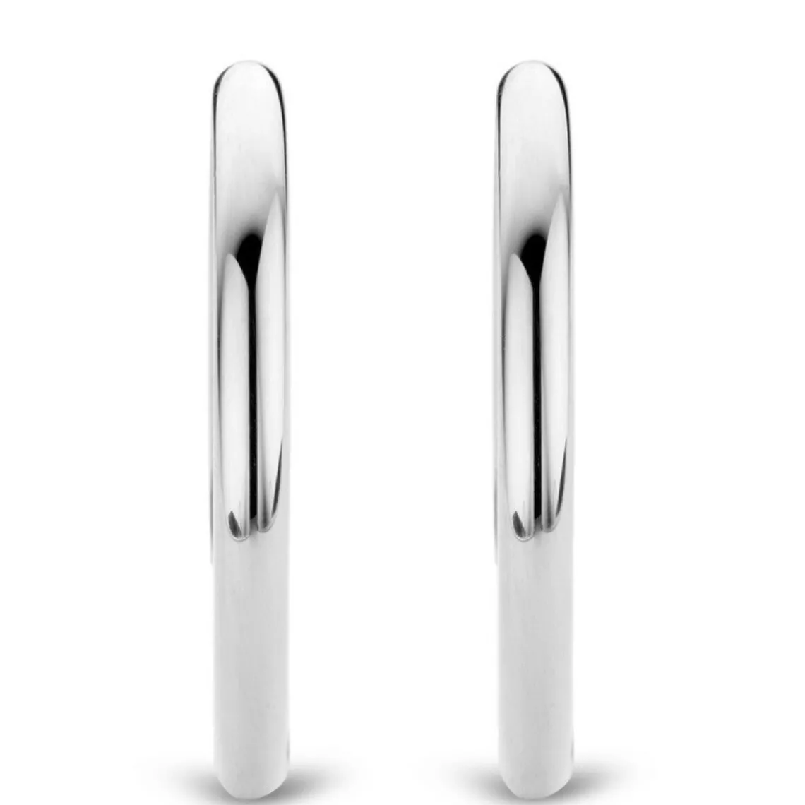 Ti Sento Boucles d'oreilles 7782SI - Boucles d'oreilles Créole Argent | Femme Boucles D'Oreilles