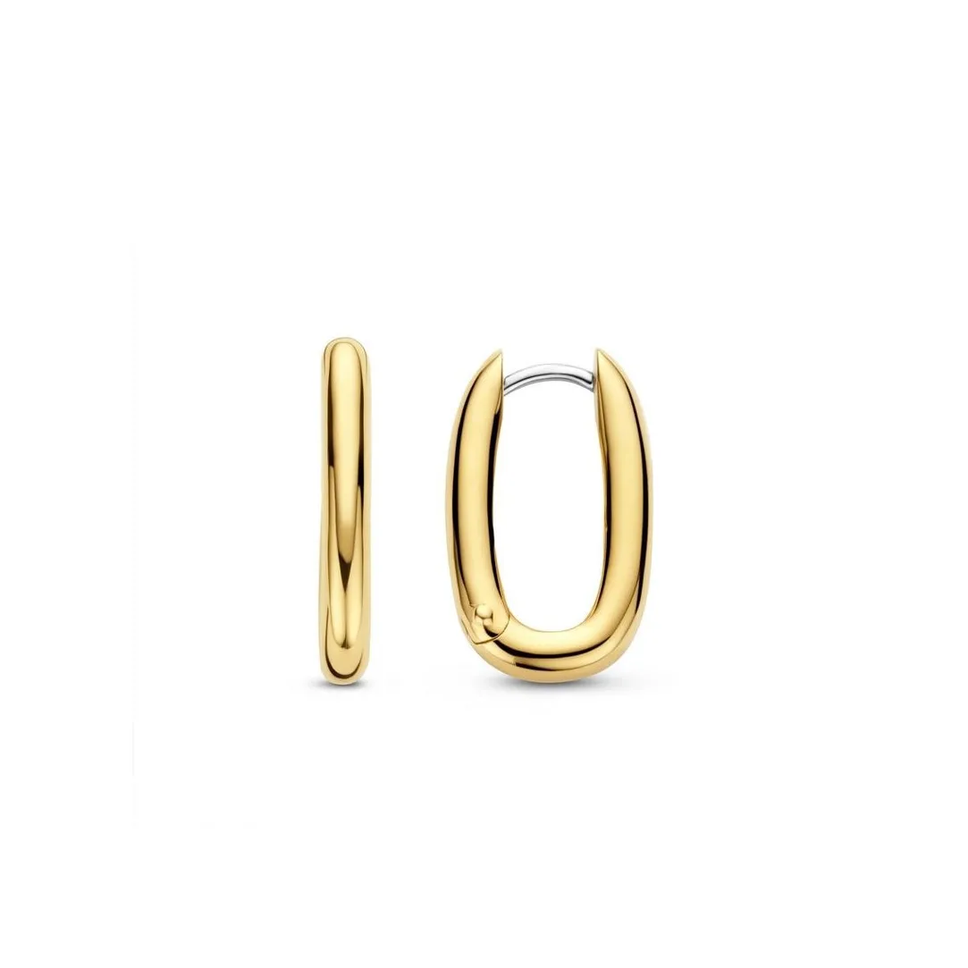 Ti Sento Boucles d'oreilles 7901SY - Argent, plaqué or | Femme Boucles D'Oreilles