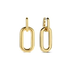 Ti Sento Boucles d'oreilles 7846SY - Argent, plaqué or | Femme Boucles D'Oreilles