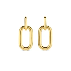 Ti Sento Boucles d'oreilles 7846SY - Argent, plaqué or | Femme Boucles D'Oreilles