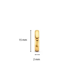 Ti Sento Boucles d'oreilles 7889SY-H - Argent, plaqué or | Femme Boucles D'Oreilles