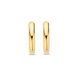 Ti Sento Boucles D'Oreilles - 7812YS Argent Doré Anneaux | Femme Boucles D'Oreilles