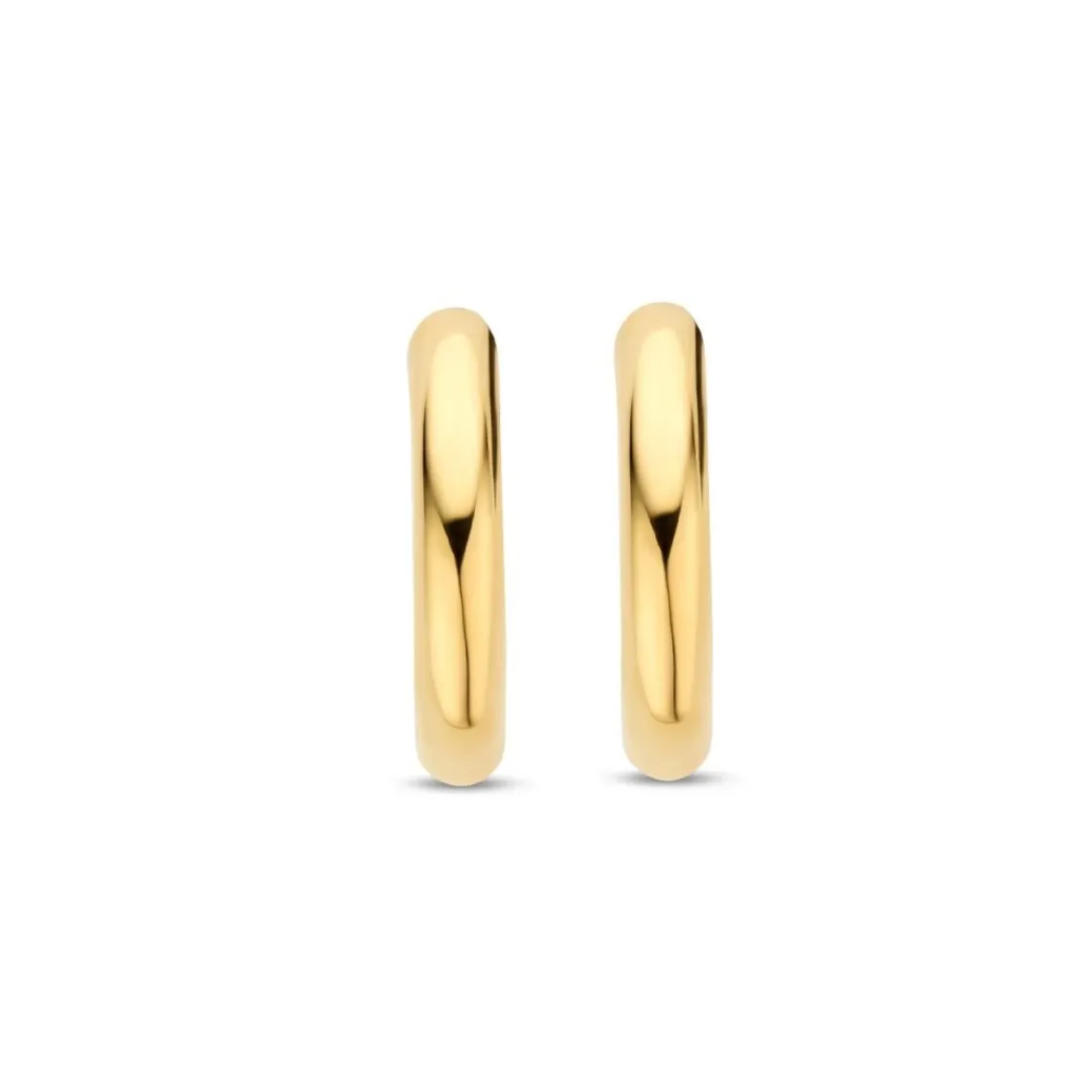 Ti Sento Boucles D'Oreilles - 7812YS Argent Doré Anneaux | Femme Boucles D'Oreilles