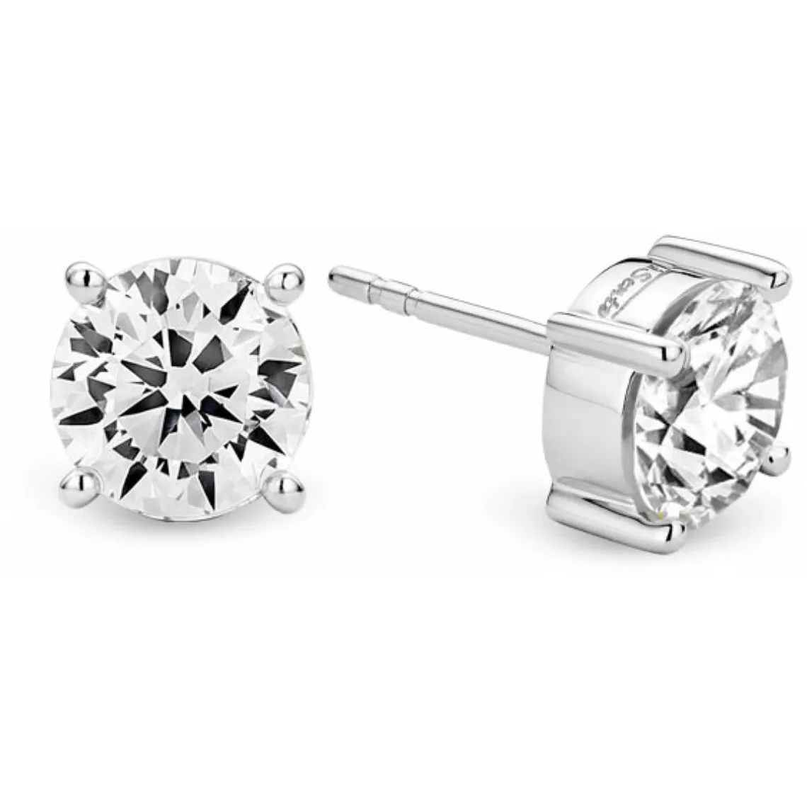 Ti Sento Boucles d'oreilles 7321ZI - Boucles d'oreilles Argent Zirconium Femme | Femme Boucles D'Oreilles