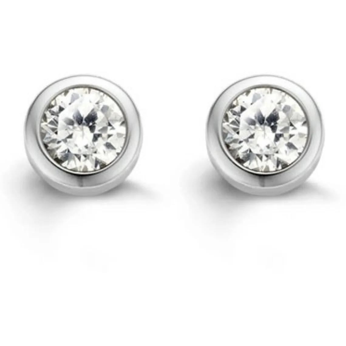 Ti Sento Boucles d'oreilles 7597ZI - Boucles d'oreilles Argent Zirconium | Femme Boucles D'Oreilles