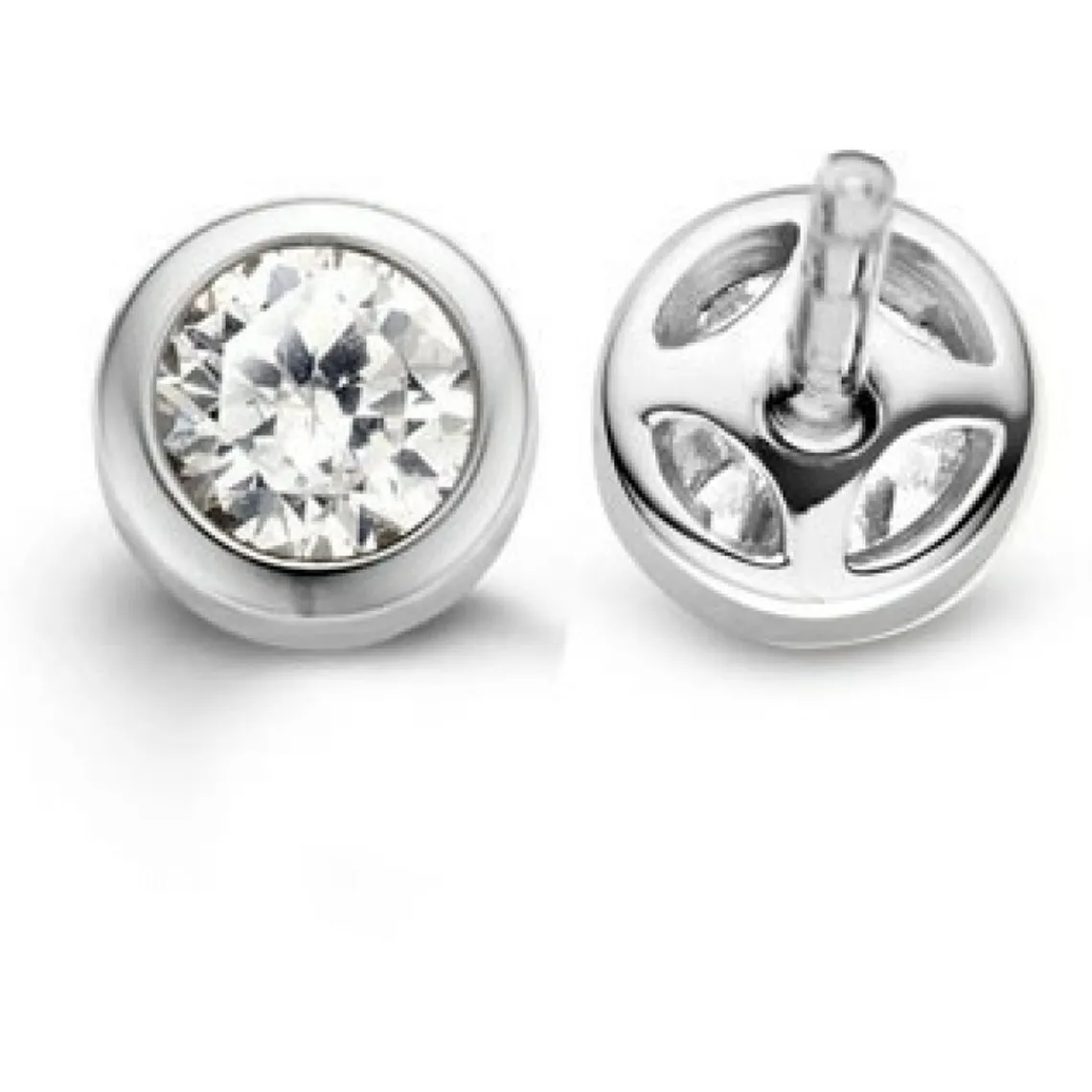 Ti Sento Boucles d'oreilles 7597ZI - Boucles d'oreilles Argent Zirconium | Femme Boucles D'Oreilles