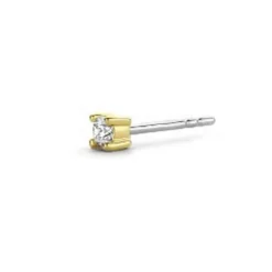 Ti Sento Boucles d'oreilles 7835ZY-H - Argent, plaqué or | Femme Boucles D'Oreilles
