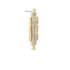 Ti Sento Boucles d'oreilles 7891ZY-H - Argent, plaqué or | Femme Boucles D'Oreilles
