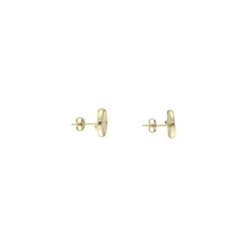 Maison de la Bijouterie Boucles oreilles anneau plaqué or Y5Y3Z00 | Femme Boucles D'Oreilles