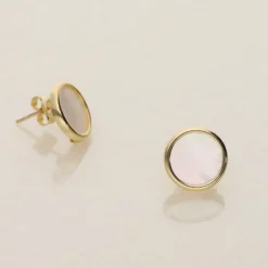 Maison de la Bijouterie Boucles oreilles anneau plaqué or Y5Y3Z00 | Femme Boucles D'Oreilles