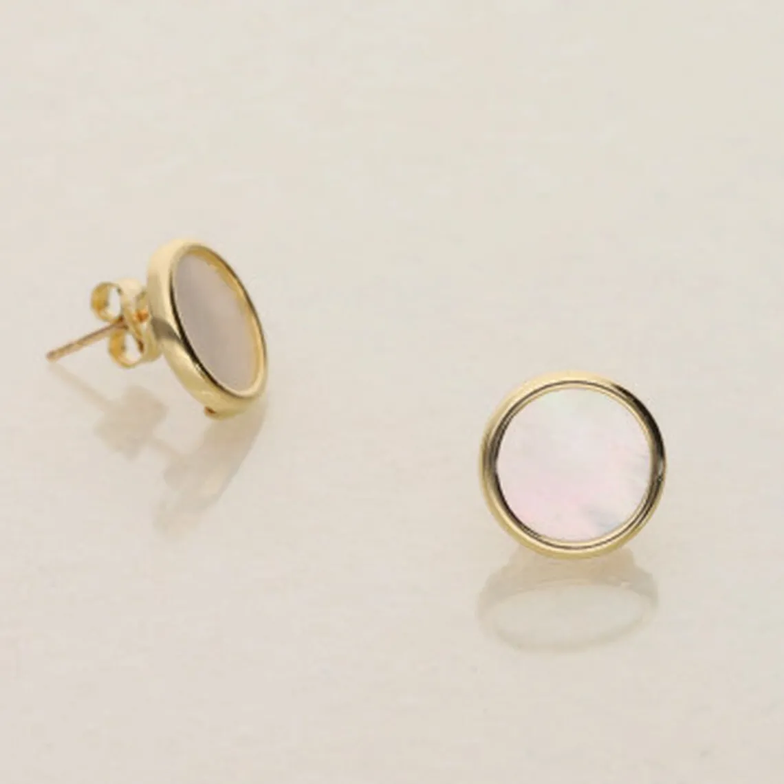 Maison de la Bijouterie Boucles oreilles anneau plaqué or Y5Y3Z00 | Femme Boucles D'Oreilles