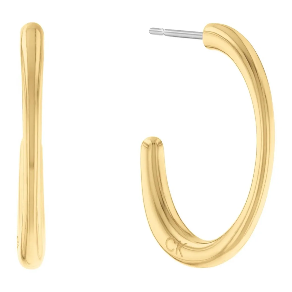 Calvin Klein Bijoux Boucles oreilles Calvin Klein Playful Organic Shapes - 35000347 Acier Doré | Femme Boucles D'Oreilles