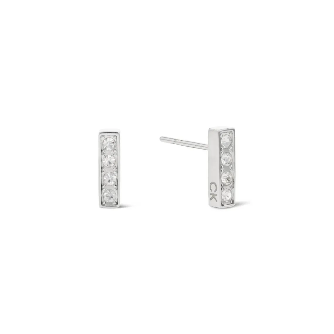 Calvin Klein Bijoux Boucles oreilles Calvin Klein Soft Square - 35000459 Acier Argent | Femme Boucles D'Oreilles