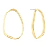 Calvin Klein Bijoux Boucles oreilles Calvin Klein Elongated Drops - 35000451 Acier Doré | Femme Boucles D'Oreilles