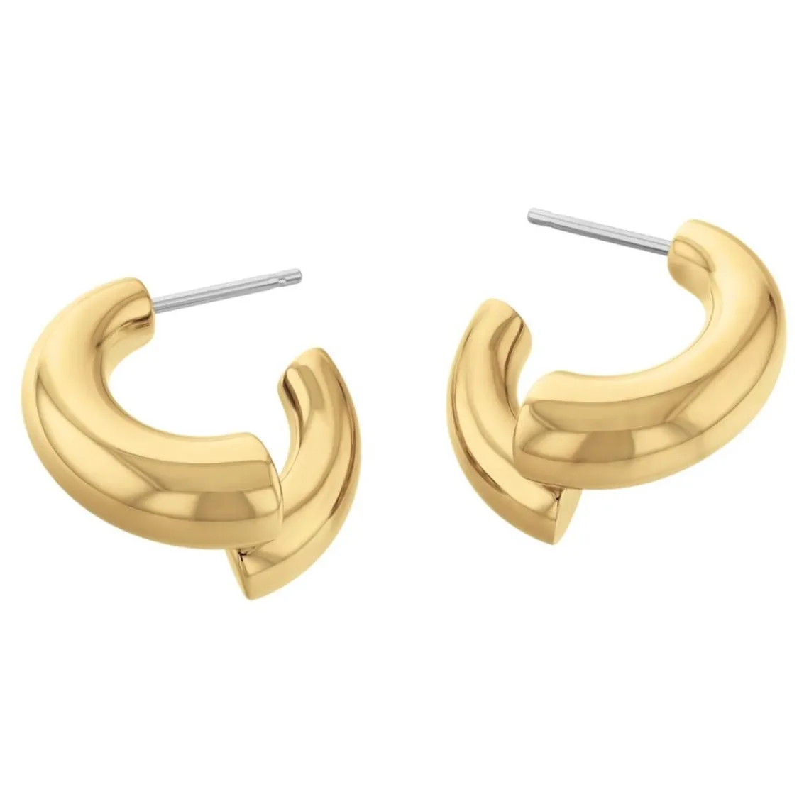Calvin Klein Bijoux Boucles oreilles Ck Spiral - 35000765 Acier Doré | Femme Boucles D'Oreilles