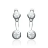 Maison de la Bijouterie Boucles oreilles femme Argent Oxyde de zirconium Z5ZVZZ0 | Femme Boucles D'Oreilles