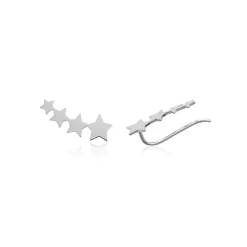 Maison de la Bijouterie Boucles oreilles femme fantaisie Argent W5YYY00 | Femme Boucles D'Oreilles