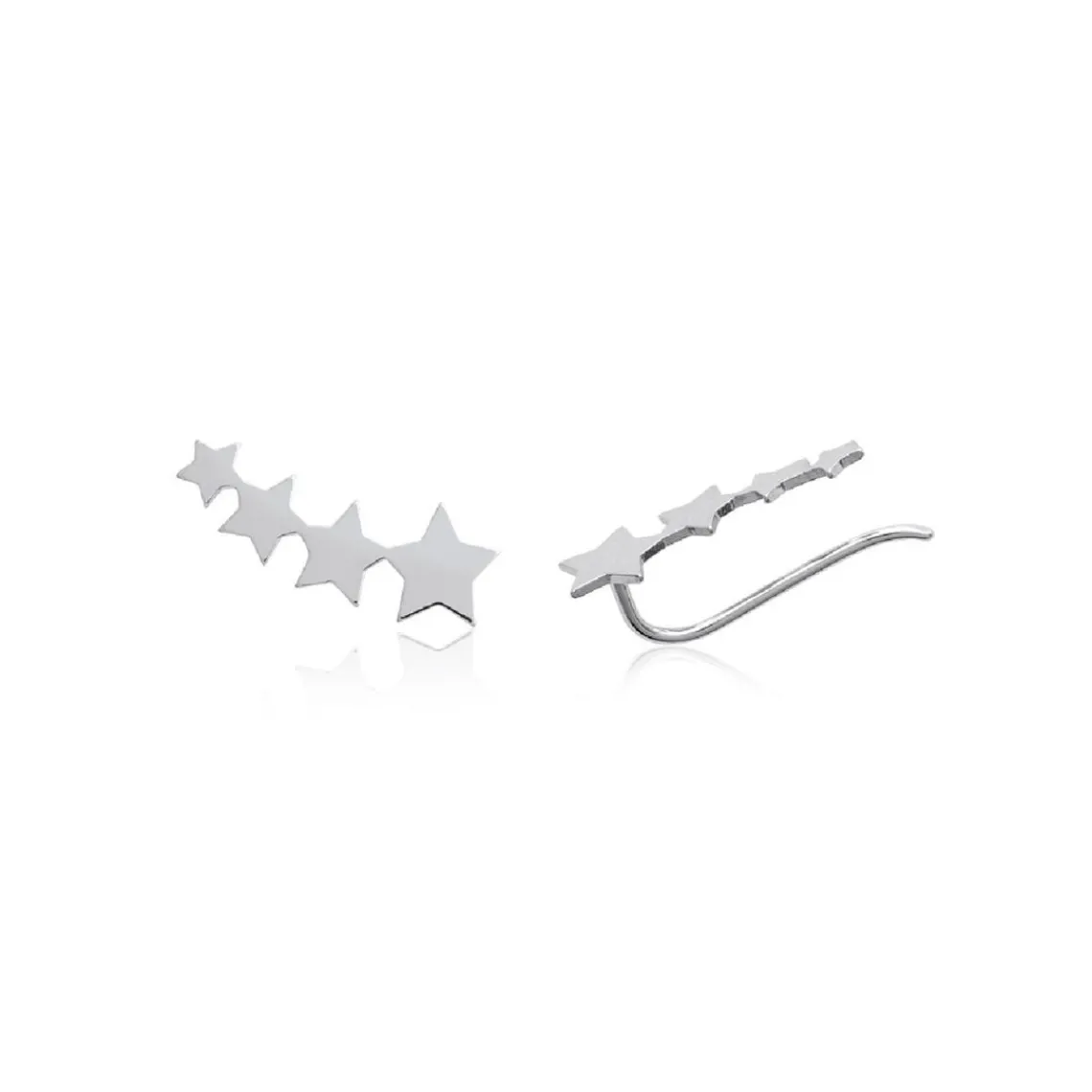 Maison de la Bijouterie Boucles oreilles femme fantaisie Argent W5YYY00 | Femme Boucles D'Oreilles