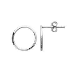 Maison de la Bijouterie Boucles oreilles femme fantaisie anneau Argent W5Y3Z00 | Femme Boucles D'Oreilles