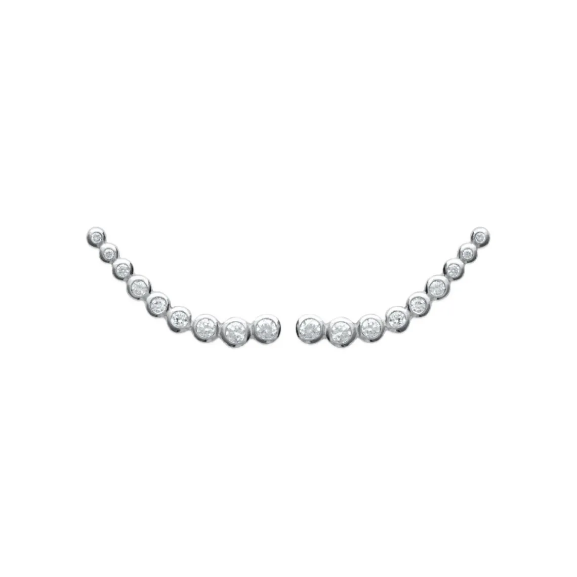 Maison de la Bijouterie Boucles oreilles Femme oxyde de zirconium argent Z5Z4UZ0 | Femme Boucles D'Oreilles