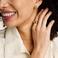 Fossil Bijoux Boucles oreilles Love Sadie - JF04832710 Acier inoxydable | Femme Boucles D'Oreilles