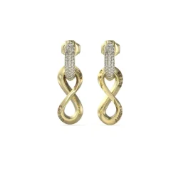 Guess Bijoux Boucles oreilles Guess Amore JUBE05051JWYG Acier Doré | Femme Boucles D'Oreilles