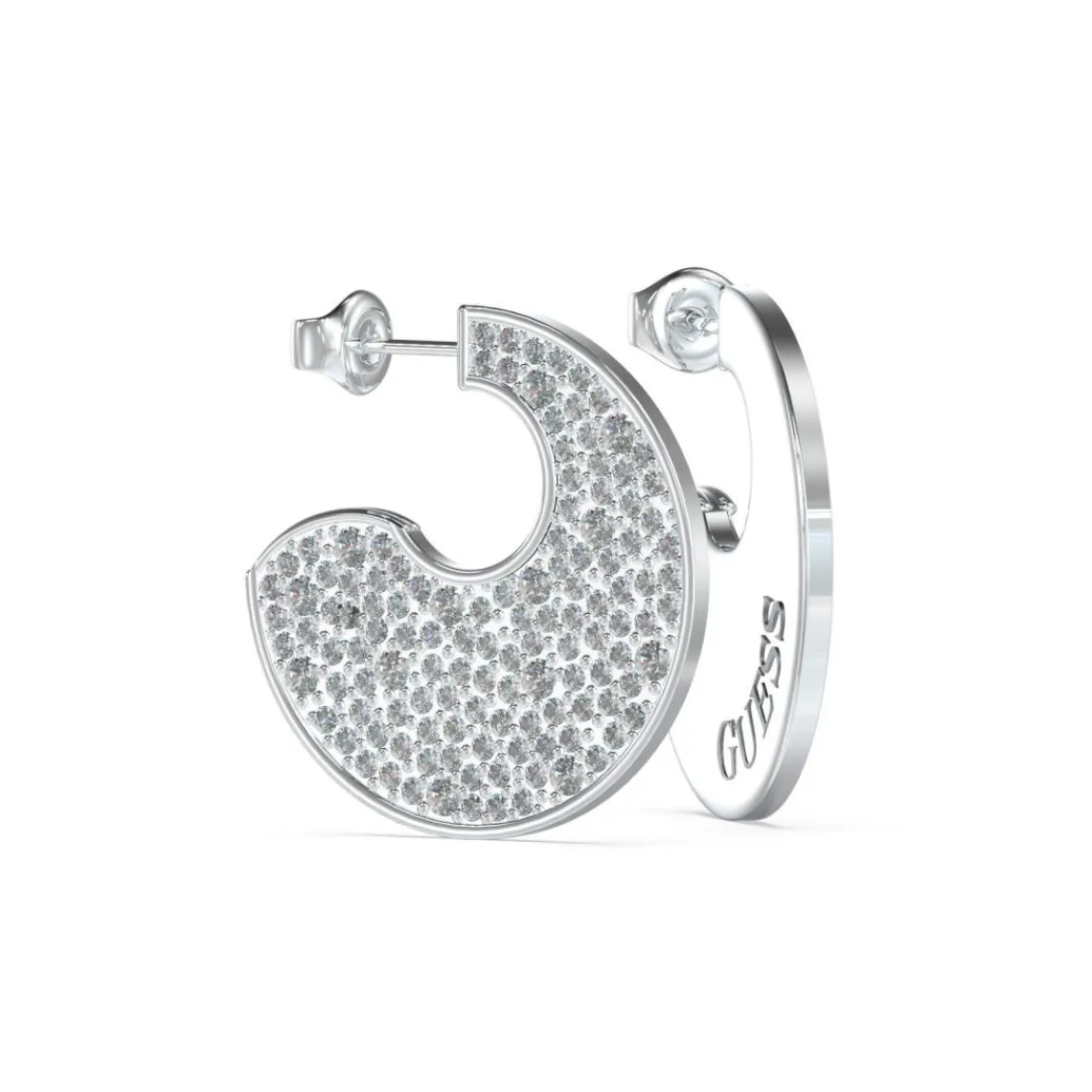 Guess Bijoux Boucles oreilles Blooming Summer JUBE05229JWRH Acier Acier | Femme Boucles D'Oreilles
