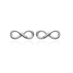 Maison de la Bijouterie Boucles oreilles infinity Argent W4UVY00 | Femme Boucles D'Oreilles