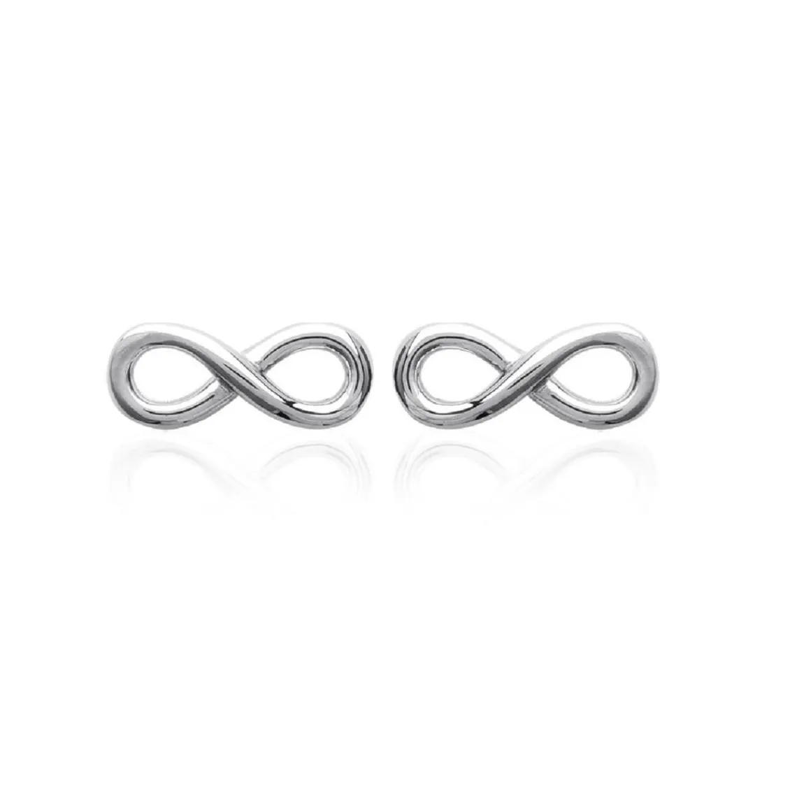 Maison de la Bijouterie Boucles oreilles infinity Argent W4UVY00 | Femme Boucles D'Oreilles