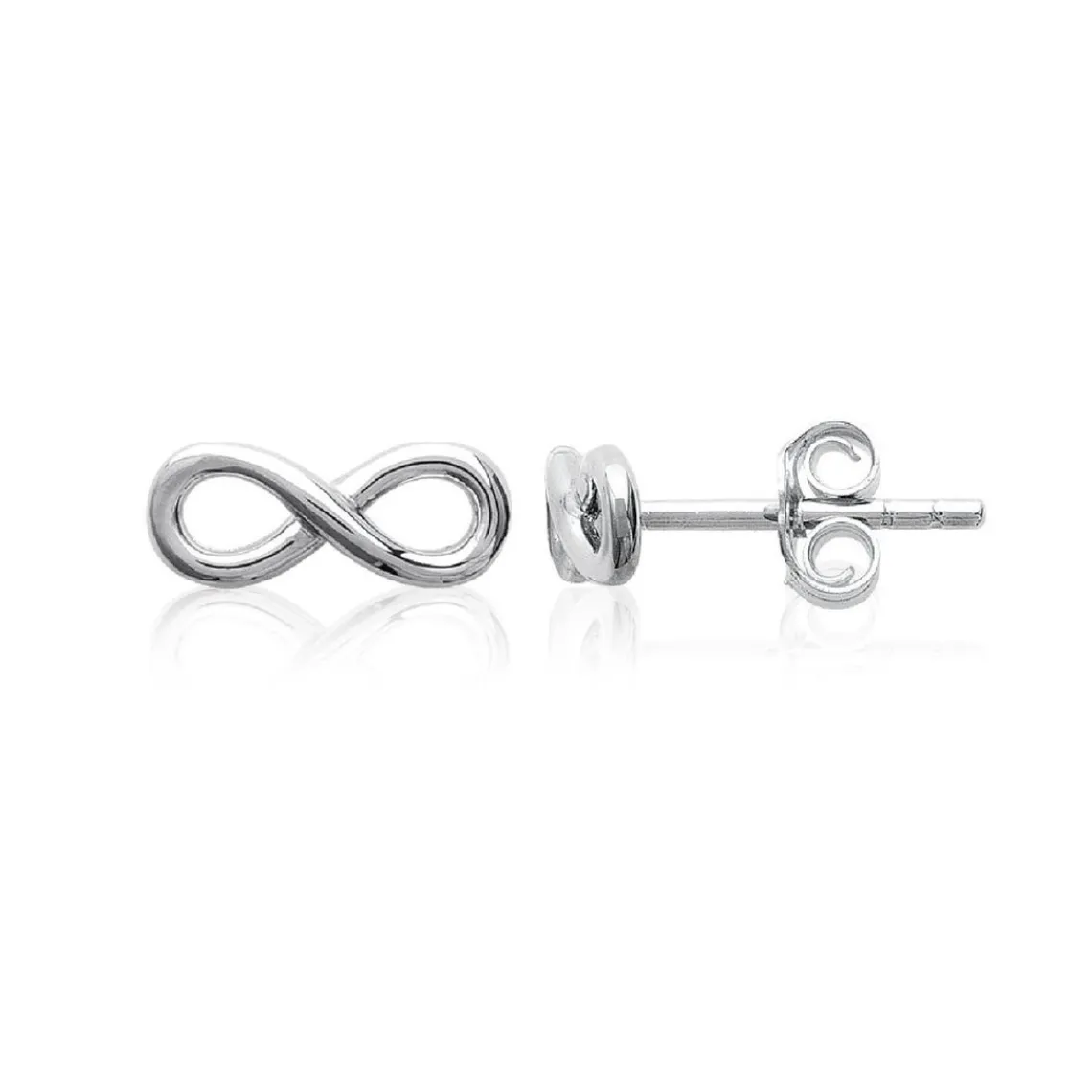 Maison de la Bijouterie Boucles oreilles infinity Argent W4UVY00 | Femme Boucles D'Oreilles