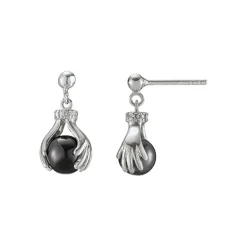 Jourdan Boucles oreilles AMK080 - HELICE - Argent Argent | Femme Boucles D'Oreilles