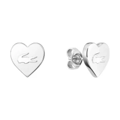 Lacoste Boucles oreilles Love My Croc - 2040421 Acier Argent | Femme Boucles D'Oreilles