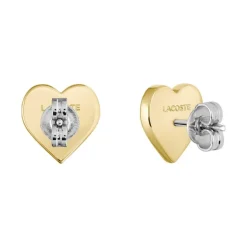 Lacoste Boucles oreilles Love My Croc - 2040401 Acier Doré | Femme Boucles D'Oreilles