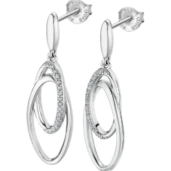 Lotus Silver Boucles oreilles Glam - LP3489-4-1 Argent 925/1000 | Femme Boucles D'Oreilles