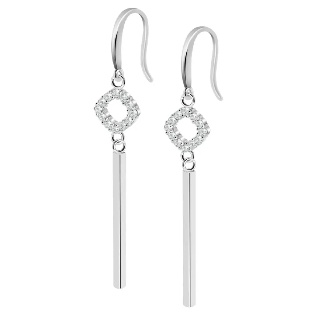 Lotus Silver Boucles oreilles Glam - LP3686-4-1 Argent 925/1000 | Femme Boucles D'Oreilles
