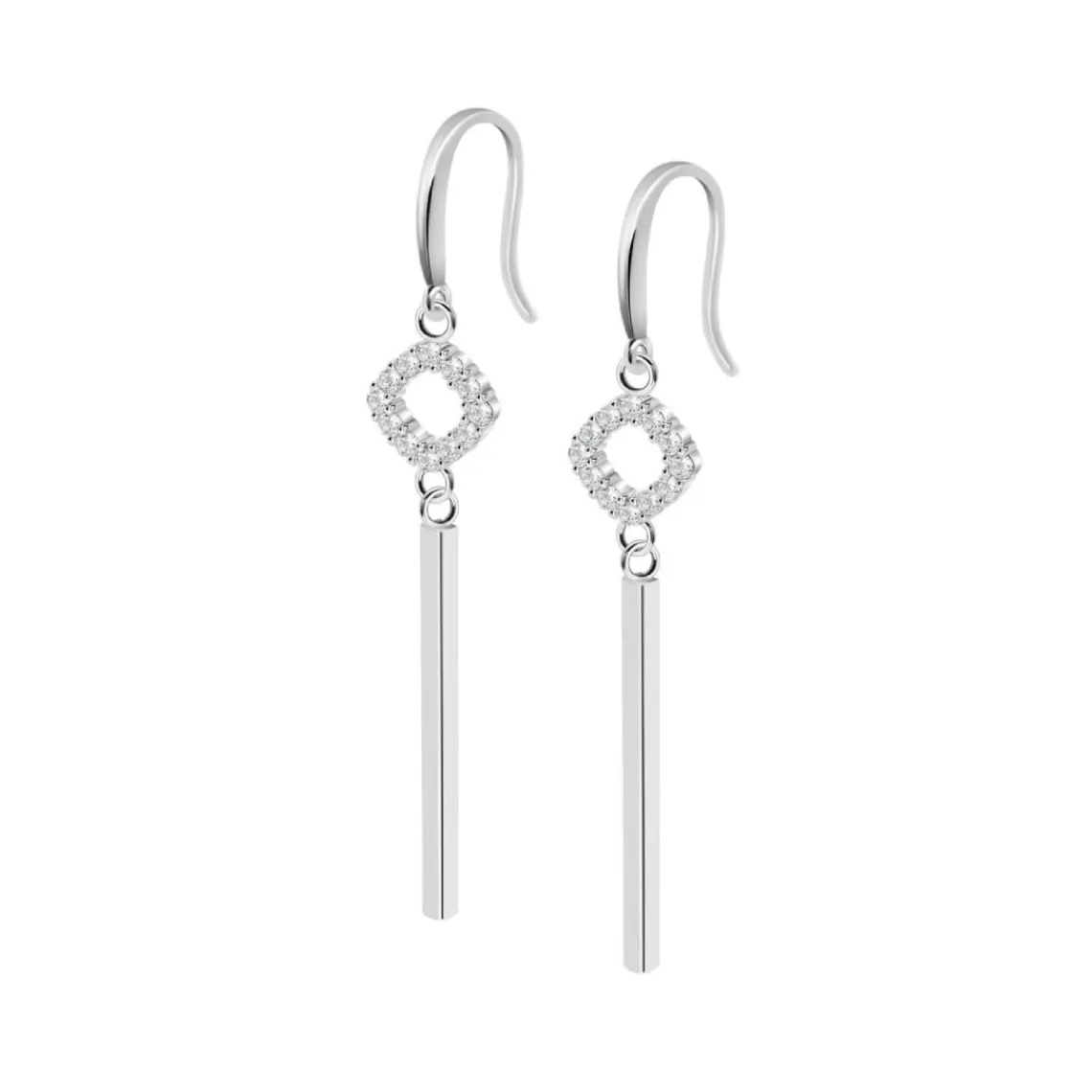 Lotus Silver Boucles oreilles Glam - LP3686-4-1 Argent 925/1000 | Femme Boucles D'Oreilles